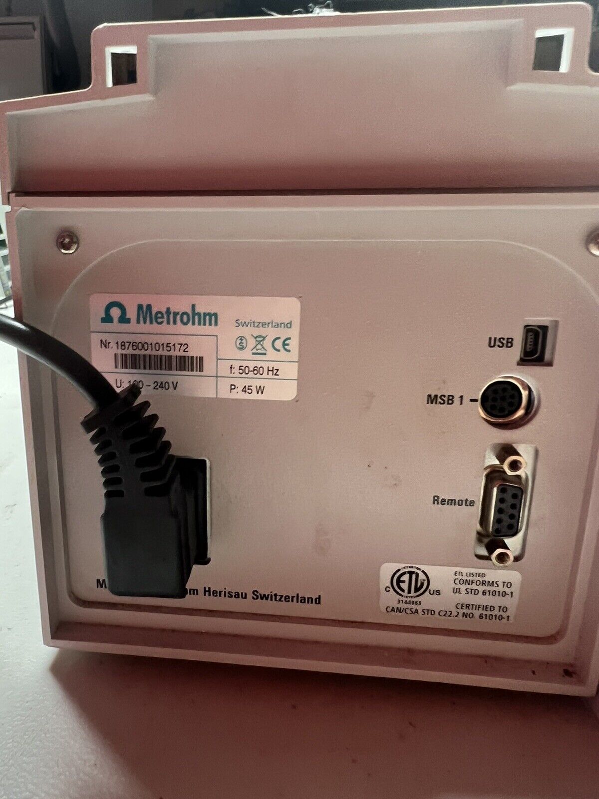 METROHM 876 Dosimat Plus