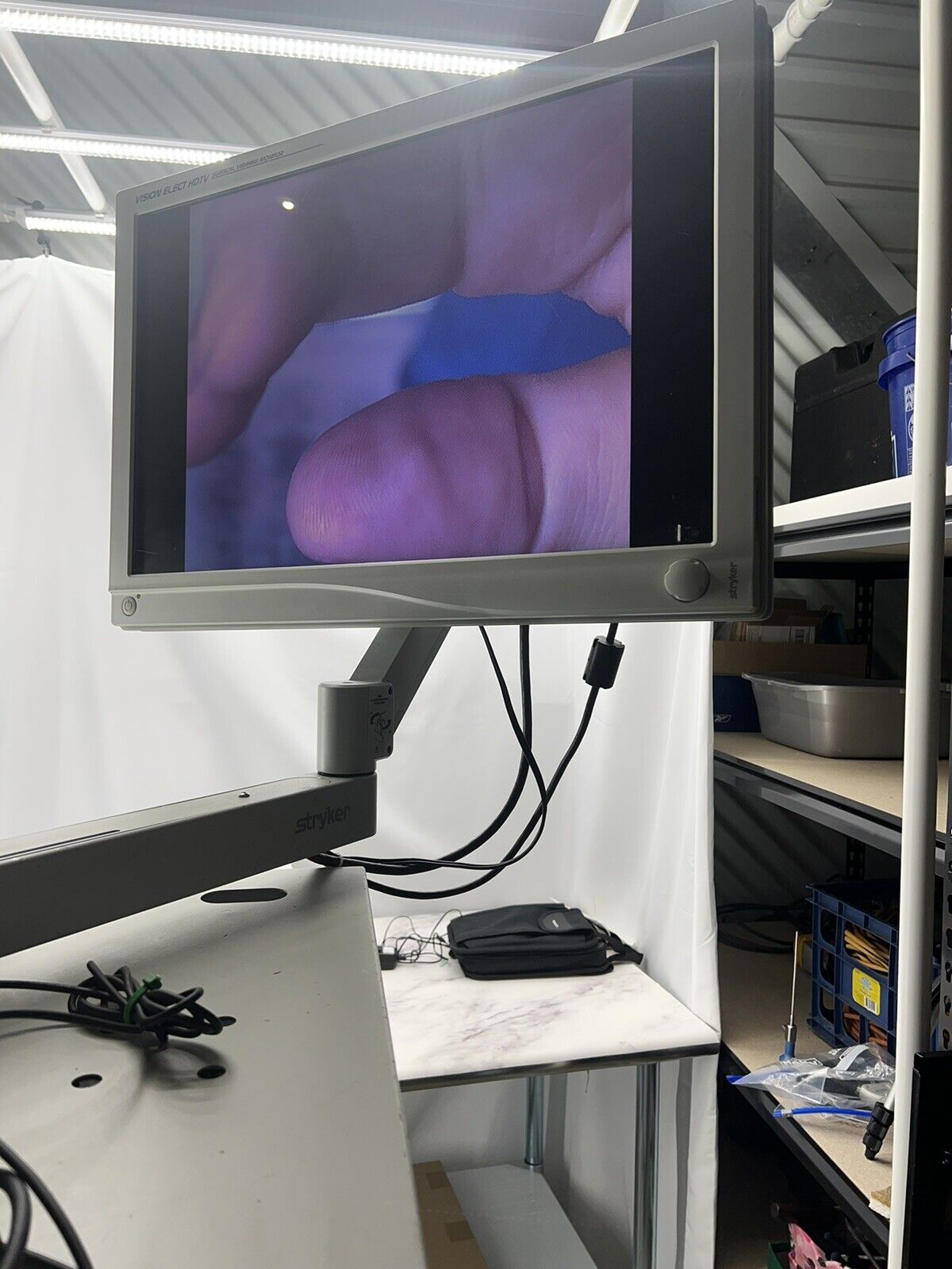 Stryker 1188 Camera L8000 Light Source Autoclave Head Cable Endoscopy