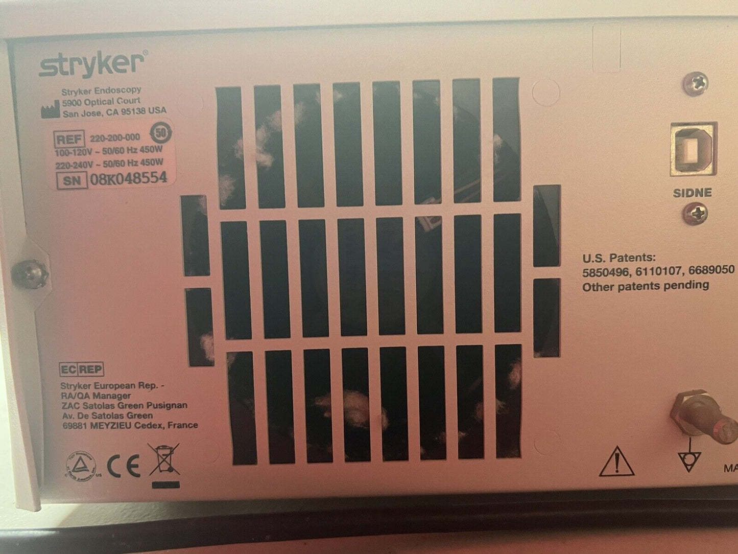 Stryker X8000 Light Source