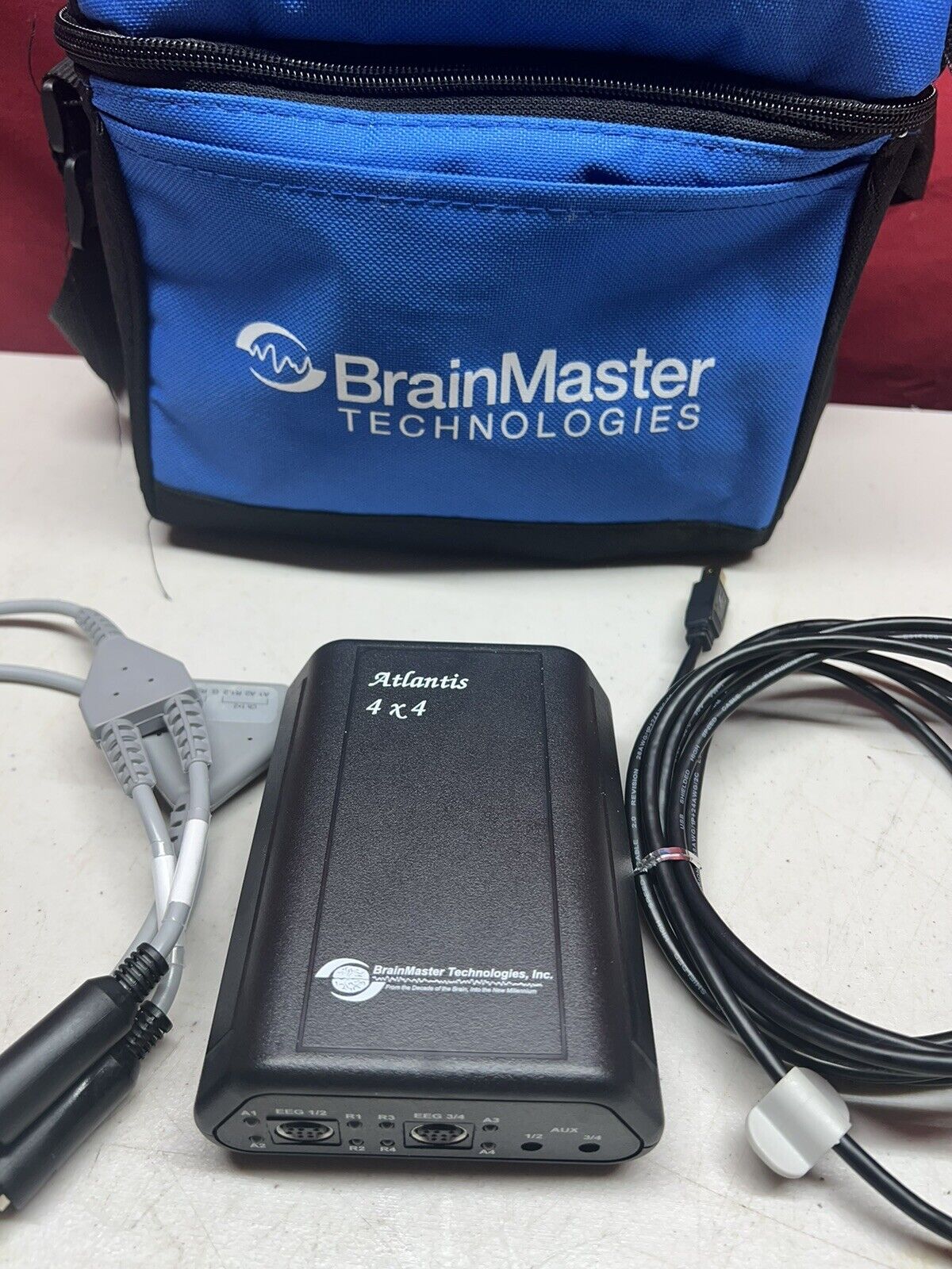 BrainMaster Atlantis I 4x4 Clinical EEG Biofeedback Neurofeedback System 390-030