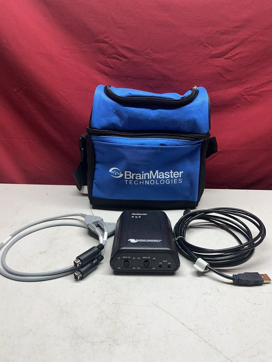 BrainMaster Atlantis I 4x4 Clinical EEG Biofeedback Neurofeedback System 390-030