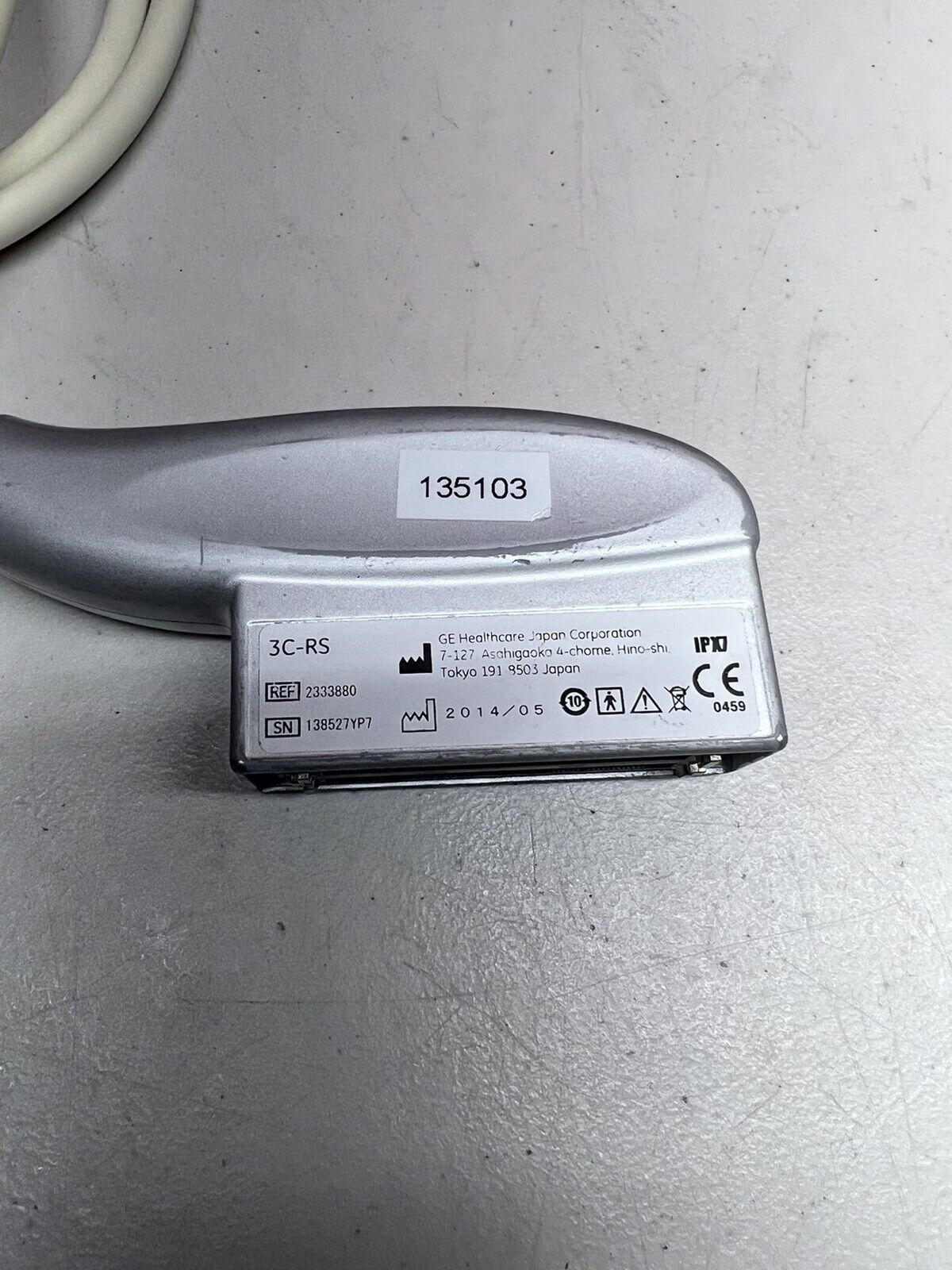 GE 3C-RS  Ultrasound Probe / Transducer