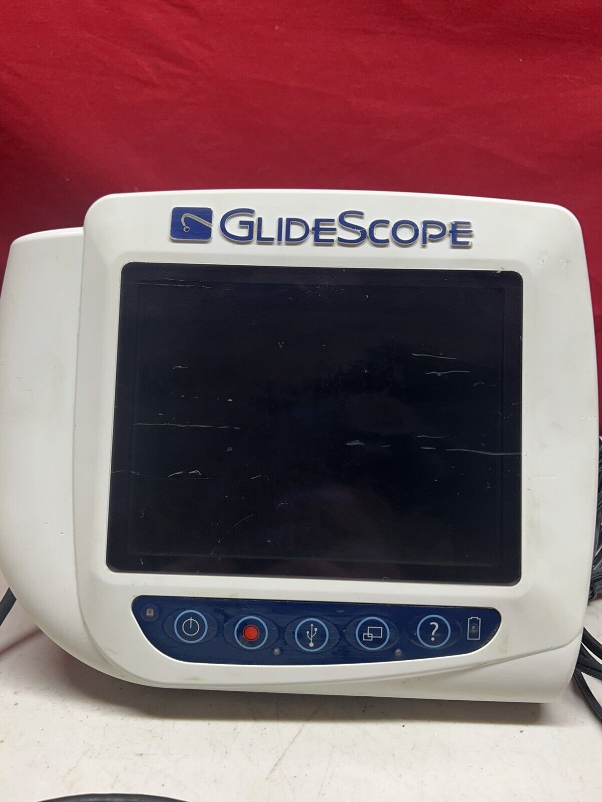 Verathon Glidescope Cobalt AVL Video Laryngoscope Monitor w/ 3-4 baton