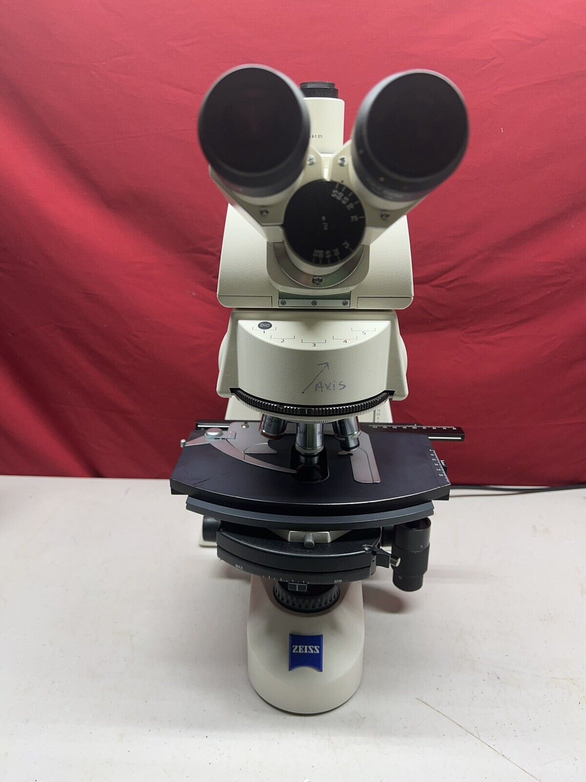 Zeiss Axioskop 2 Plus Microscope 6 Objectives