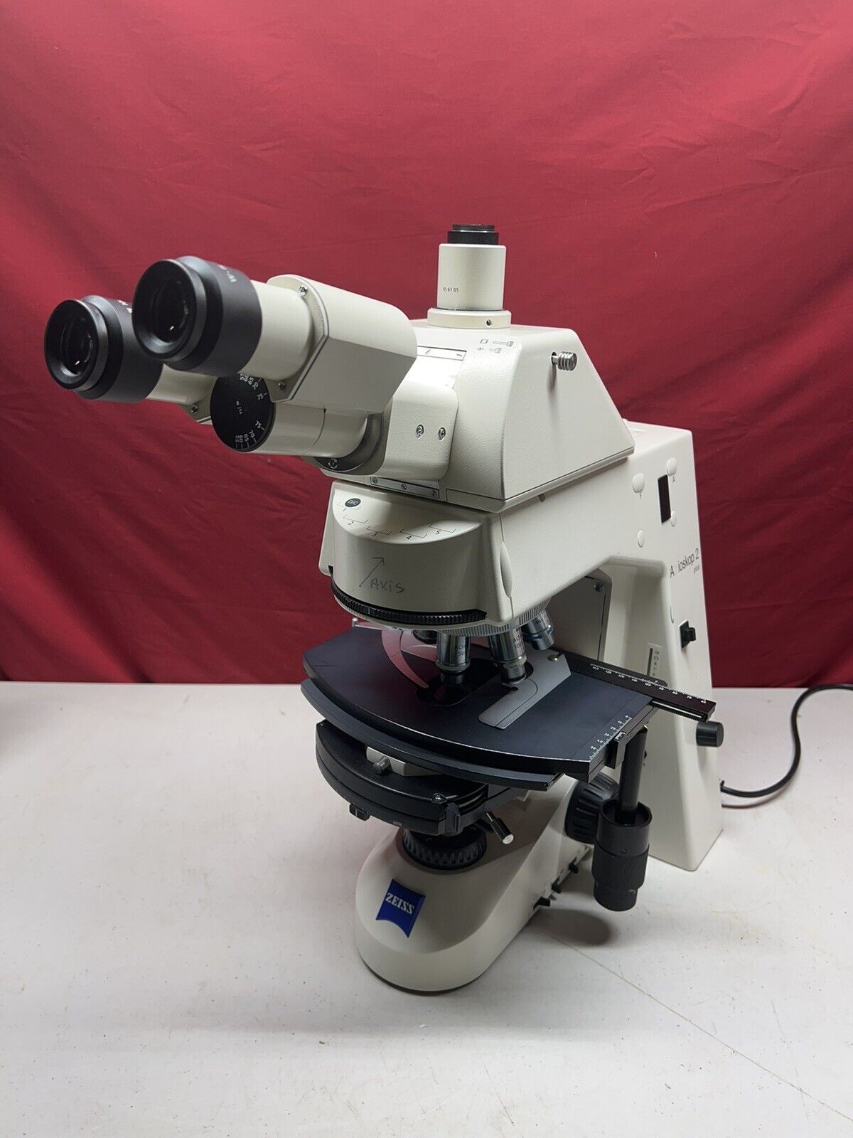 Zeiss Axioskop 2 Plus Microscope 6 Objectives