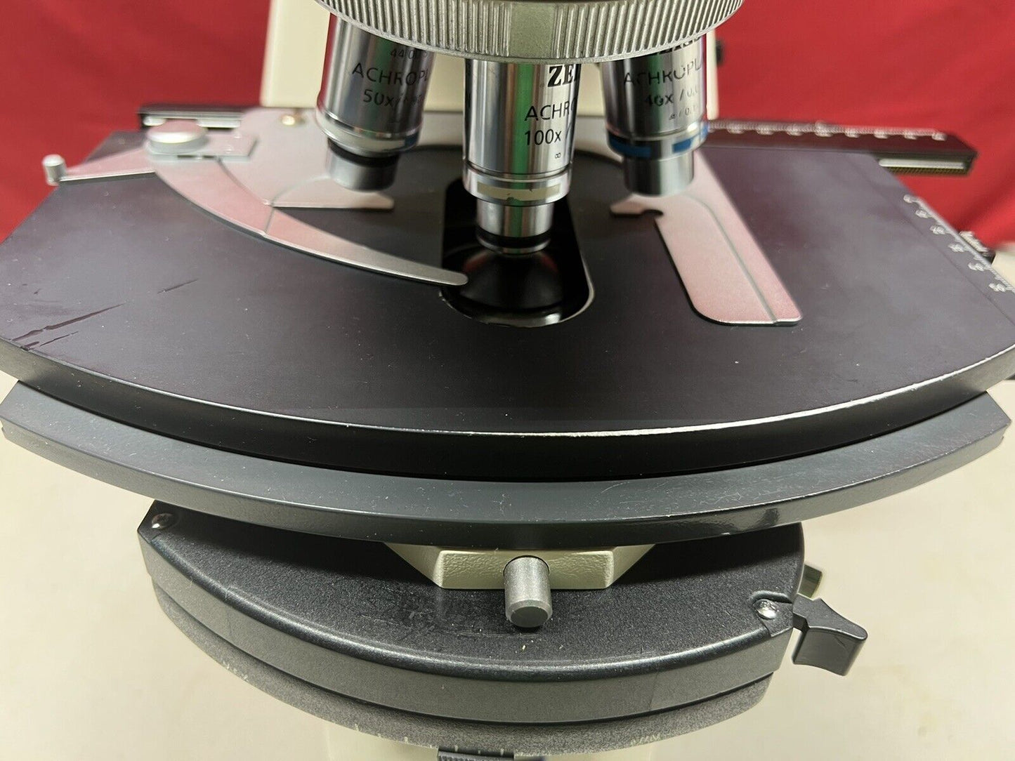 Zeiss Axioskop 2 Plus Microscope 6 Objectives