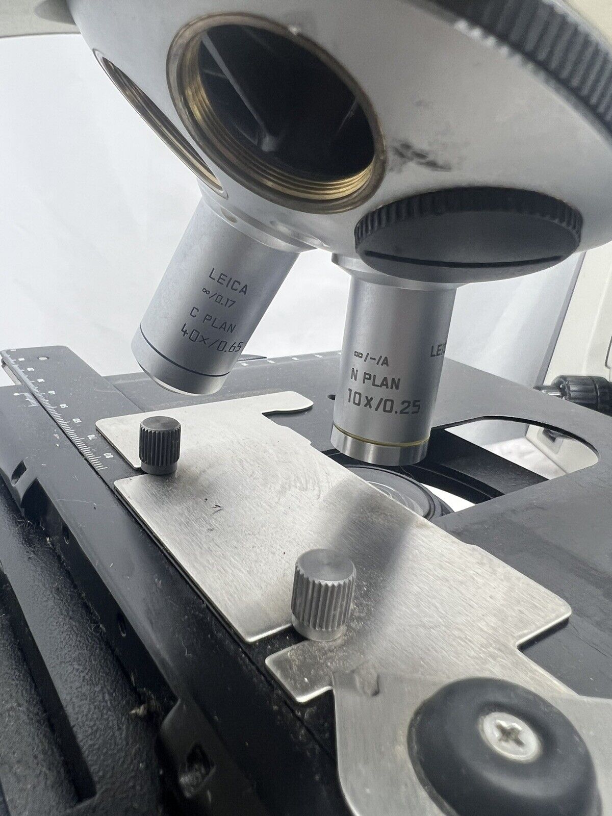 Leica DMLS Microscope