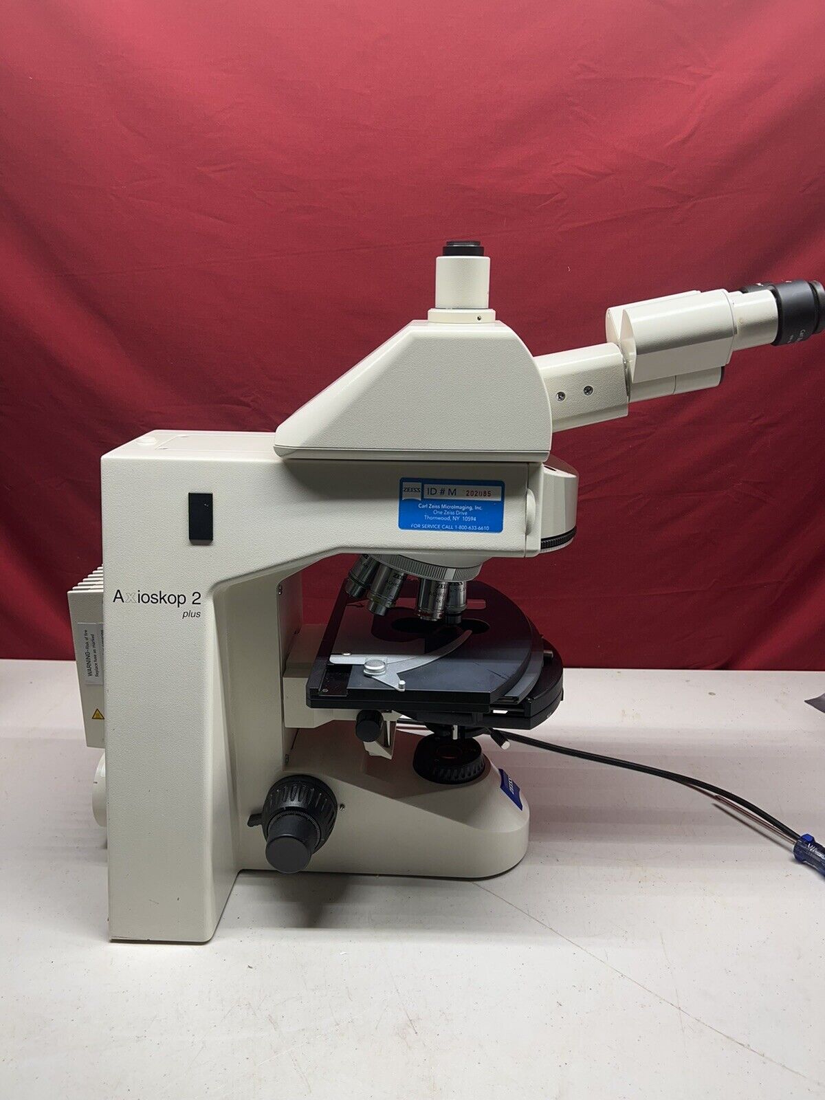 Zeiss Axioskop 2 Plus Microscope 6 Objectives